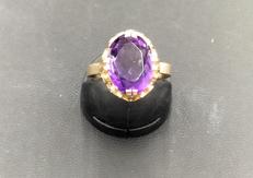 石付きリング|K18