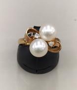 リング(パール付)|K18