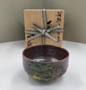 九谷雅彩　茶盌|谷敷正人