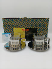 ALESSI　デミタスカップ＆ソーサー　ARDT SET|ALESSI