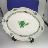 [アポニー・グリーン] オーバルディッシュ|HEREND