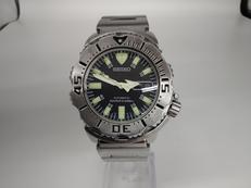 セイコー ダイバーズ　ブラックモンスター　自動巻き腕時計|SEIKO