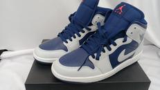 AIR JORDAN 1 MID BLUE VOID　27ｃ|NIKE