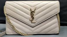 カサンドラ　エンベロープ　チェーンウォレット|SAINT LAURENT
