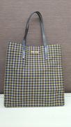 ●チェックスクエアトート|MIU MIU