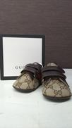 GGキャンバス ベビーシューズ|GUCCI