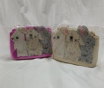 【NET専売】ポーチ アイボリー/パープル2個セット|FRANCHE LIPPEE/DANS SON POCHE
