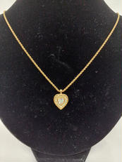 ハートストーンネックレス|CHRISTIAN DIOR