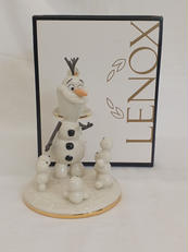 OLAF'S SNOW PALS FIGURINE|LENOX