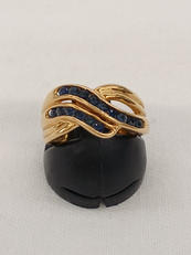 K18石付リング|K18石付リング