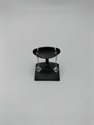 透明飾り付きピアスセット|K14WG