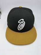 キャップ  BLK|NEWERA×STUSSY