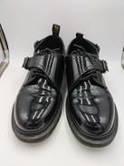 ダブルバックルエナメルシューズBLK|DR. MARTENS