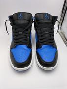 AIR JORDAN1 MID BLU×BLK|NIKE