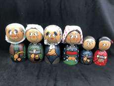 こけし6個セット|三浦 節子