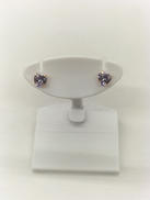 石付きピアス|K18