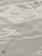 ハートトップネックレス|K18WG