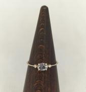 石付きリング|K10