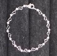 シルバーブレスレット|-