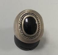 シルバーリング 石付き|-