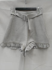 ツイードパールショートパンツ|EVELYN