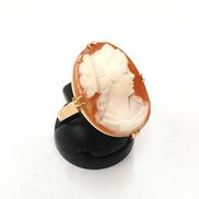 カメオ　リング|K18