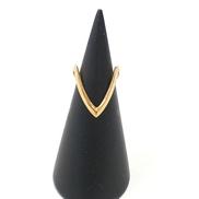 V字型リング|K18