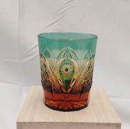 綾ガラス グラス|グラスアート黒木