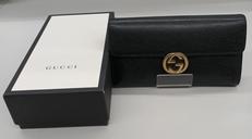 インターロッキング 長財布|GUCCI