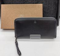 撥水レザー ラウンドウォレット|PID