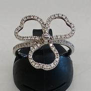 ダイヤ付きリング|PT900/D0.34CT/#11