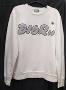 BEEロゴ刺繍 クルーネックスウェット|CHRISTIAN DIOR