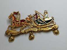馬車ピンバッジ(ブローチ)|HERMES