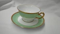 グリーンティー カップ&ソーサー|大倉陶園