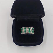 PT900石付リング|-