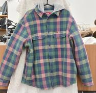 ワッフルプレイドフードシャツ|SUPREME