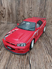 1/18　スケール　オートアート　ニスモ　GTR　Ｒ34|AUTOART