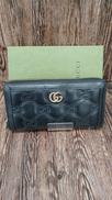 グッチ　　長財布　インターロッキング　レザー|GUCCI
