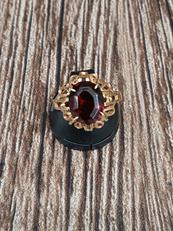 K18　石付き　リング|3.5G ♯11