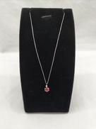 ガーネットネックレス|-