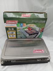 フォールディング　テーブルトップ　ステンレス　グリル|COLEMAN