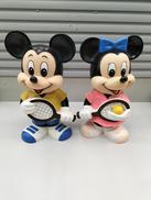 ミッキー・ミニー 貯金箱セット|三菱銀行