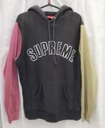 COLOR BLOCKED ARC LOGO HOODED|SUPREME