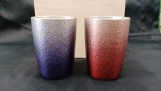 錫製タンブラー ペア|大阪浪花錫器