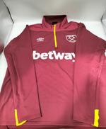ウエストハム　18-19 ハーフジップトップ|UMBRO