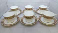 カップ&ソーサー6客|ROYAL CROWN DERBY