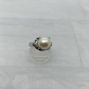 パール付きPT900リング|宝石付きイヤリング