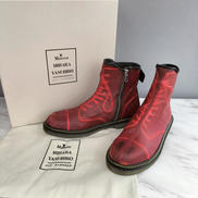 炙り出しブーツ|MAISON MIHARA YASUHIRO