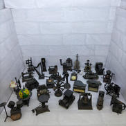 ミニチュアアンティーク調シャープナーセット|不明