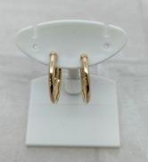 K10イヤリング|宝石無しイヤリング